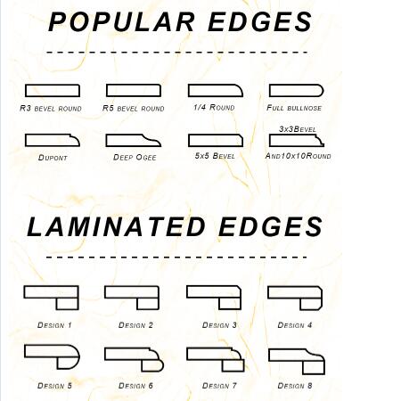 granite stair edge treament