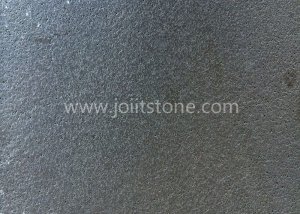 Hainan Black Basalt Stone Leather Finish