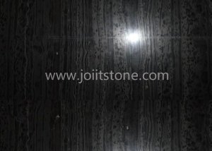 Rosewood Grain Black Marble