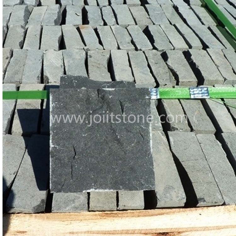 CS006 Best Price Split Black Basalt Paving Stone