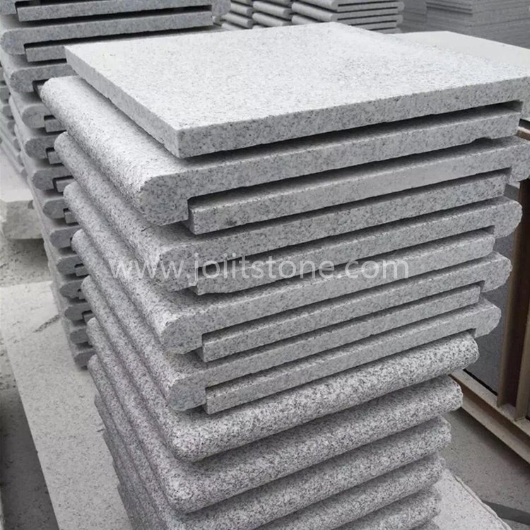 PCS024 Flamed Suface Light Grey Color Pool Stone
