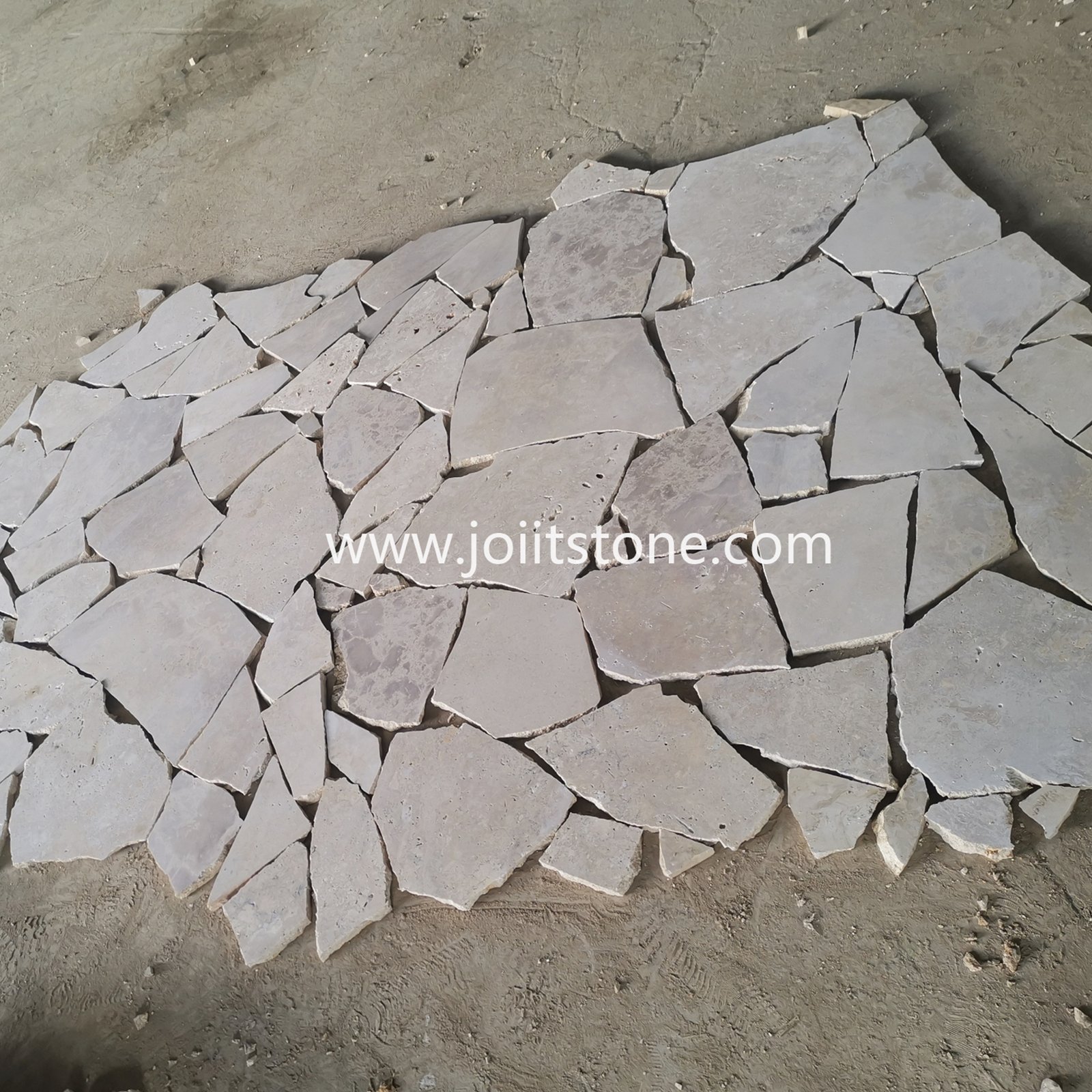 beige travertine loose stone