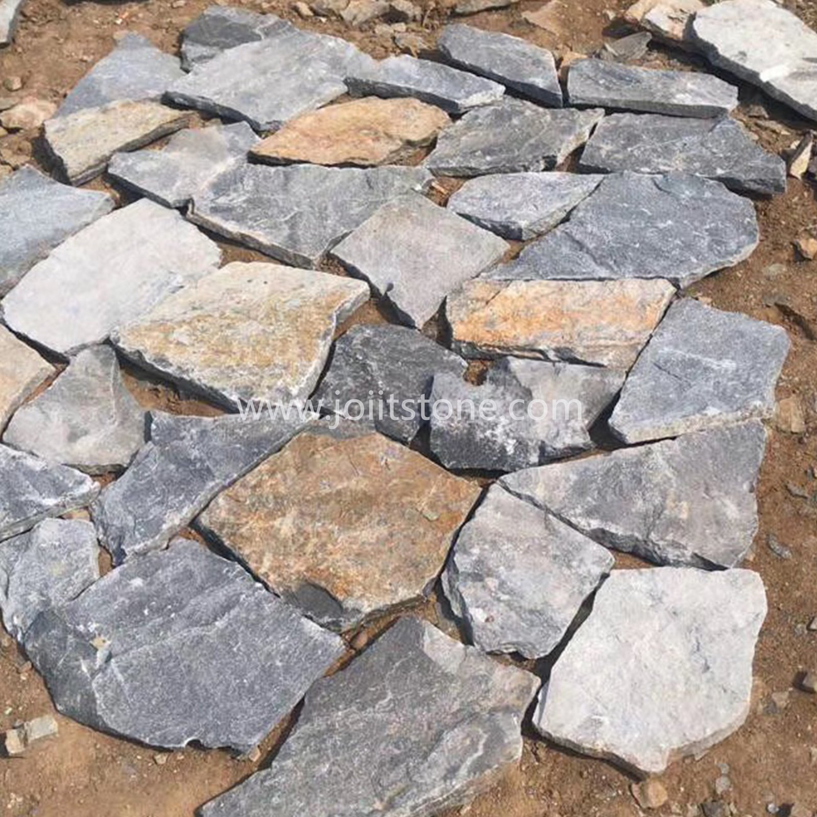 blue quartzite loose stone
